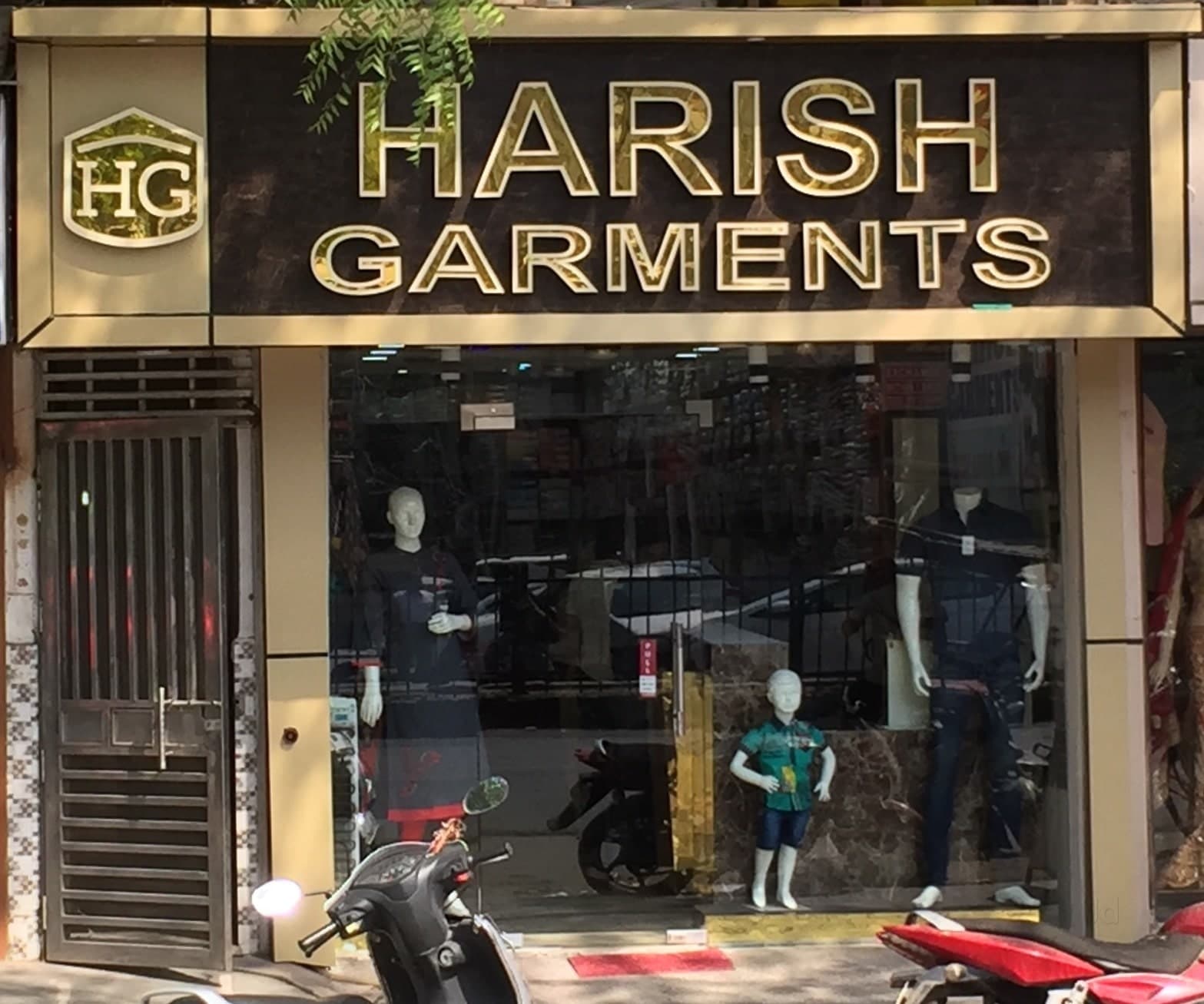 Harish Garments storefront